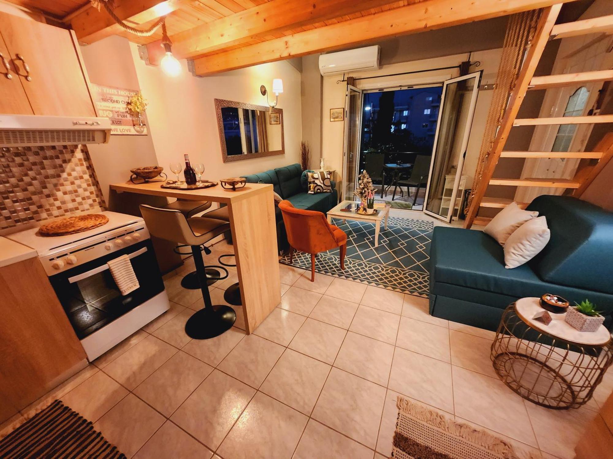 Luxury Loft Apartment Sofia Patras Eksteriør billede